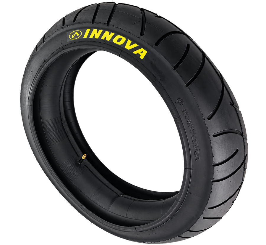 Supermoto 20x4.0 two tyre set with tubes