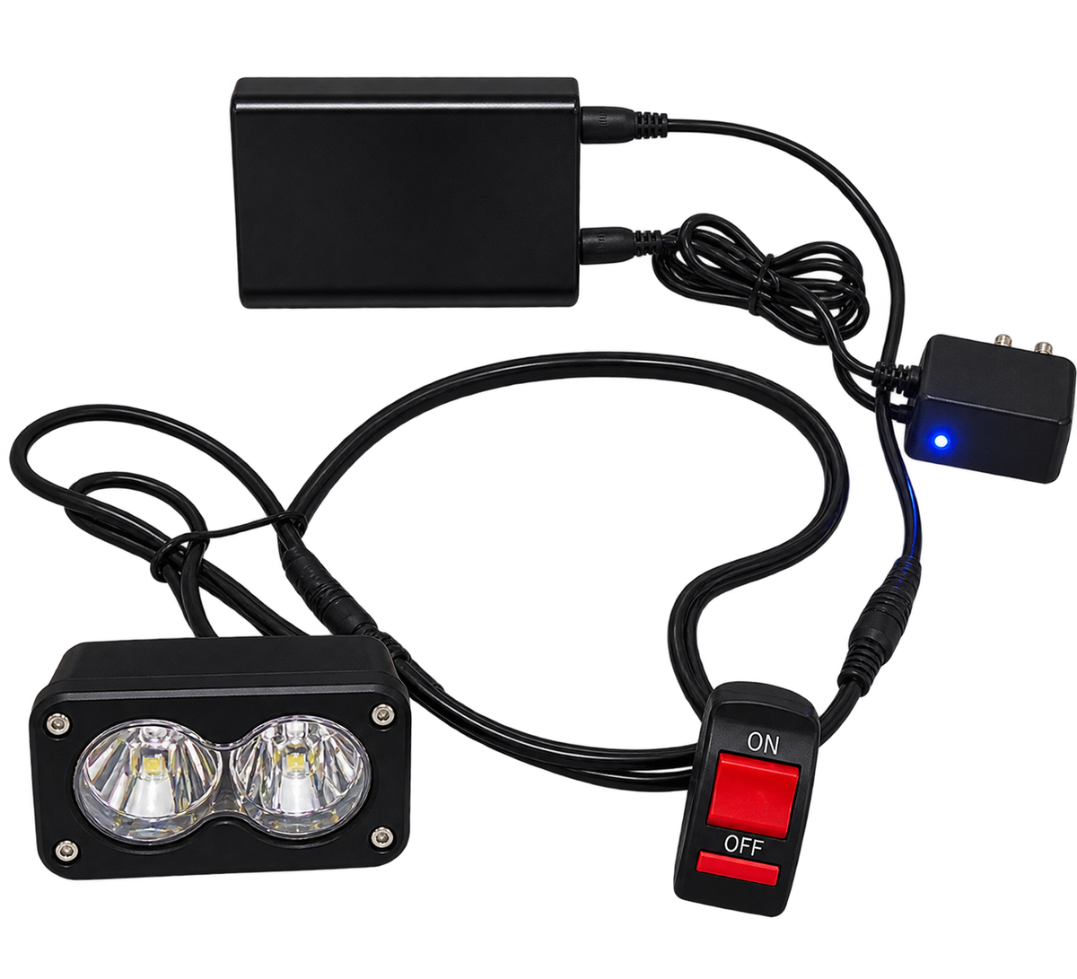 Rechargeable Baja light